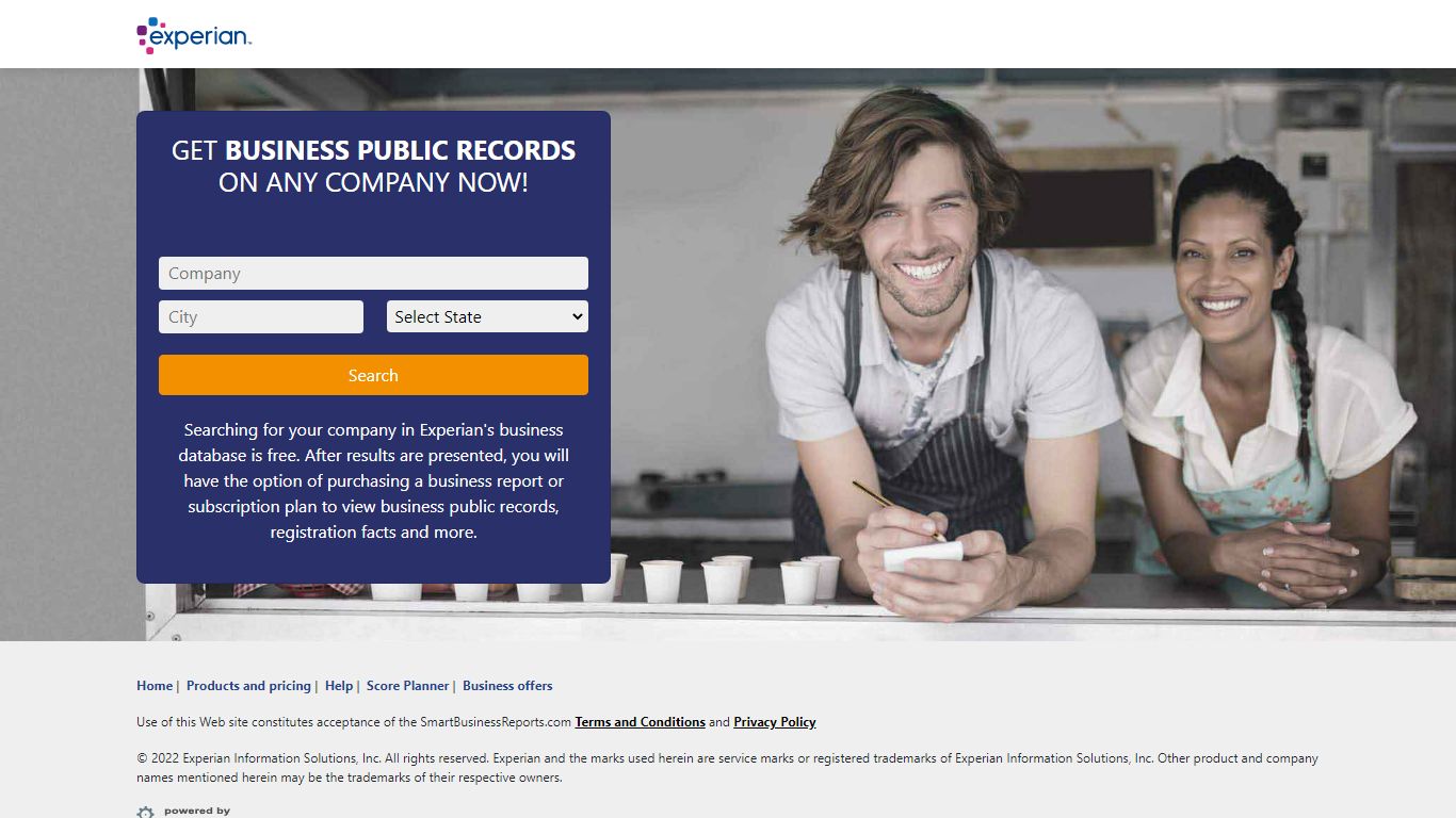 GET BUSINESS PUBLIC RECORDS - Experian Smart Business Reports